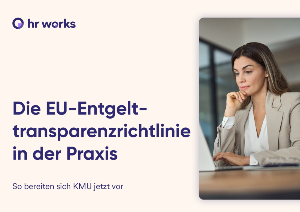 Die EU-Entgelttransparenzrichtlinie in der Praxis. So bereiten sich KMU jetzt vor.