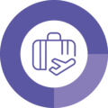 HRWORKS_Circle_Reisekostenabrechnung HR WORKS Icon Reisekostenabrechnung